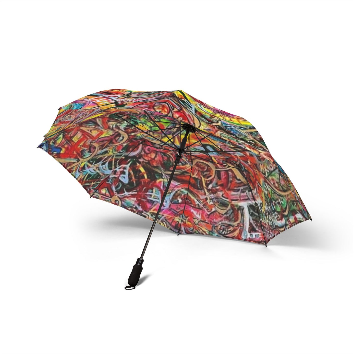 Vibrant Artistic Foldable Umbrella | Colorful Rain Gear, Unique Gift for any Occasion, Stylish and Functional