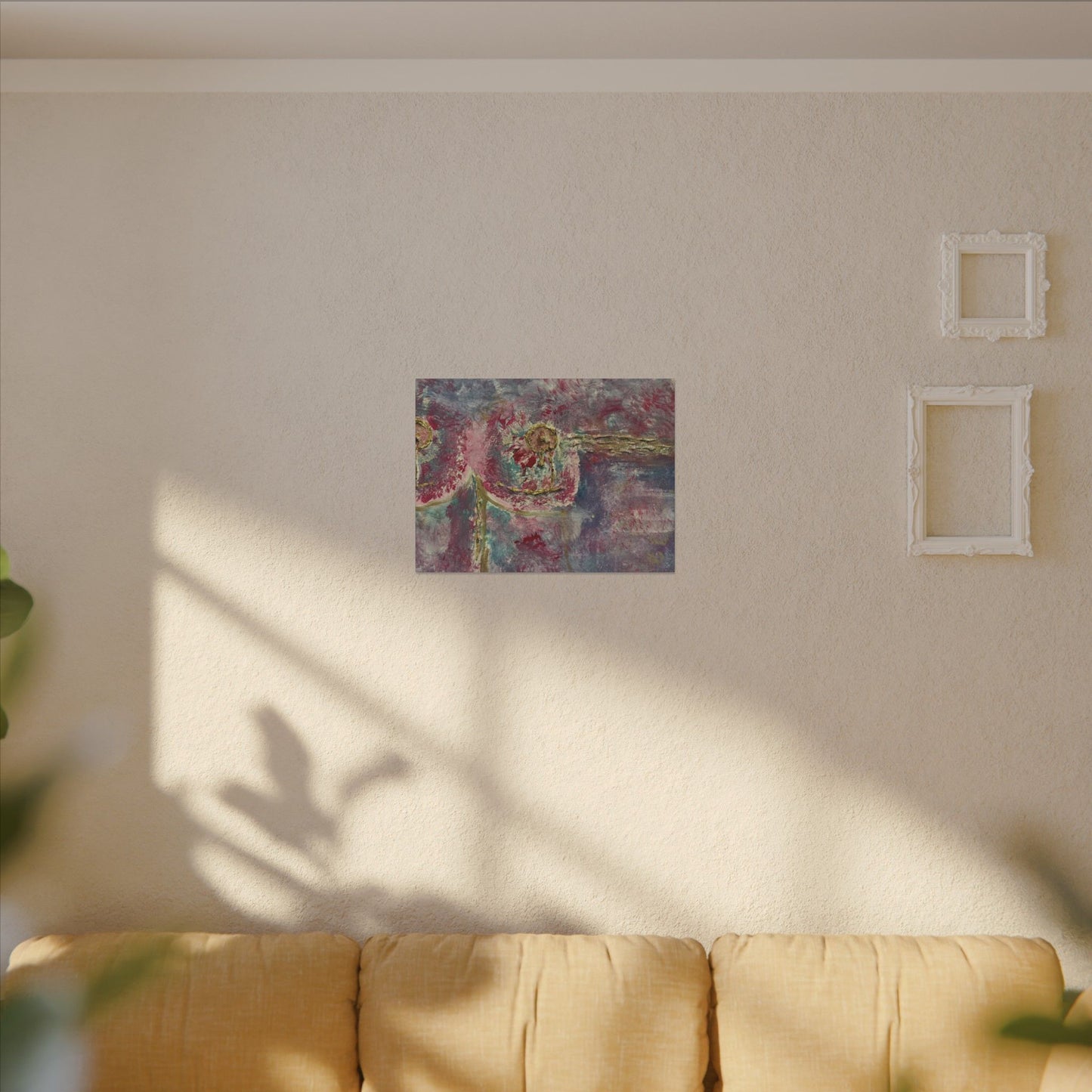 ScART (Scar Art) Canvas Print - painted by Rachel Giammolva titled "Pink is Beautiful"