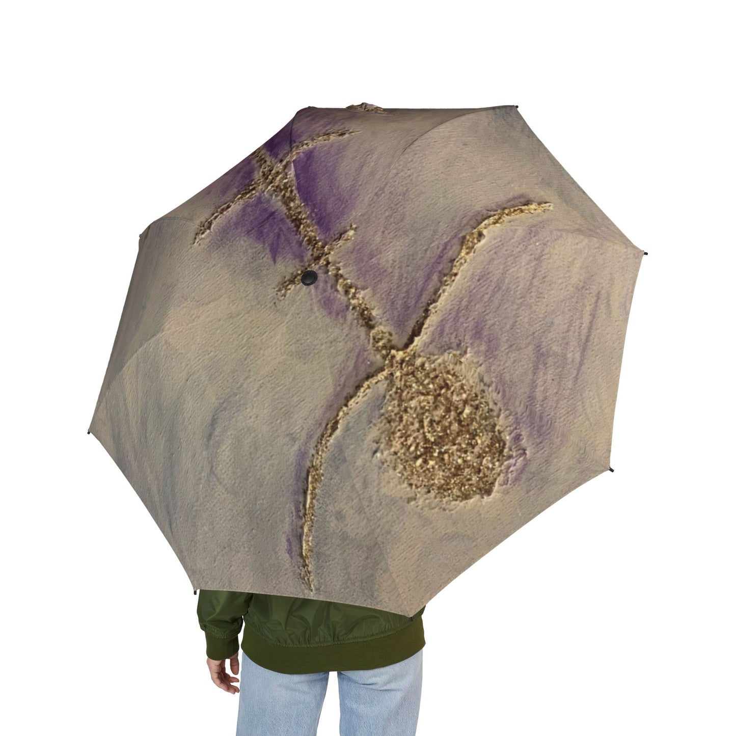 Vibrant Art Umbrella - featuring art from ScART - (Scar Art). Artist: Jaky Broussard
