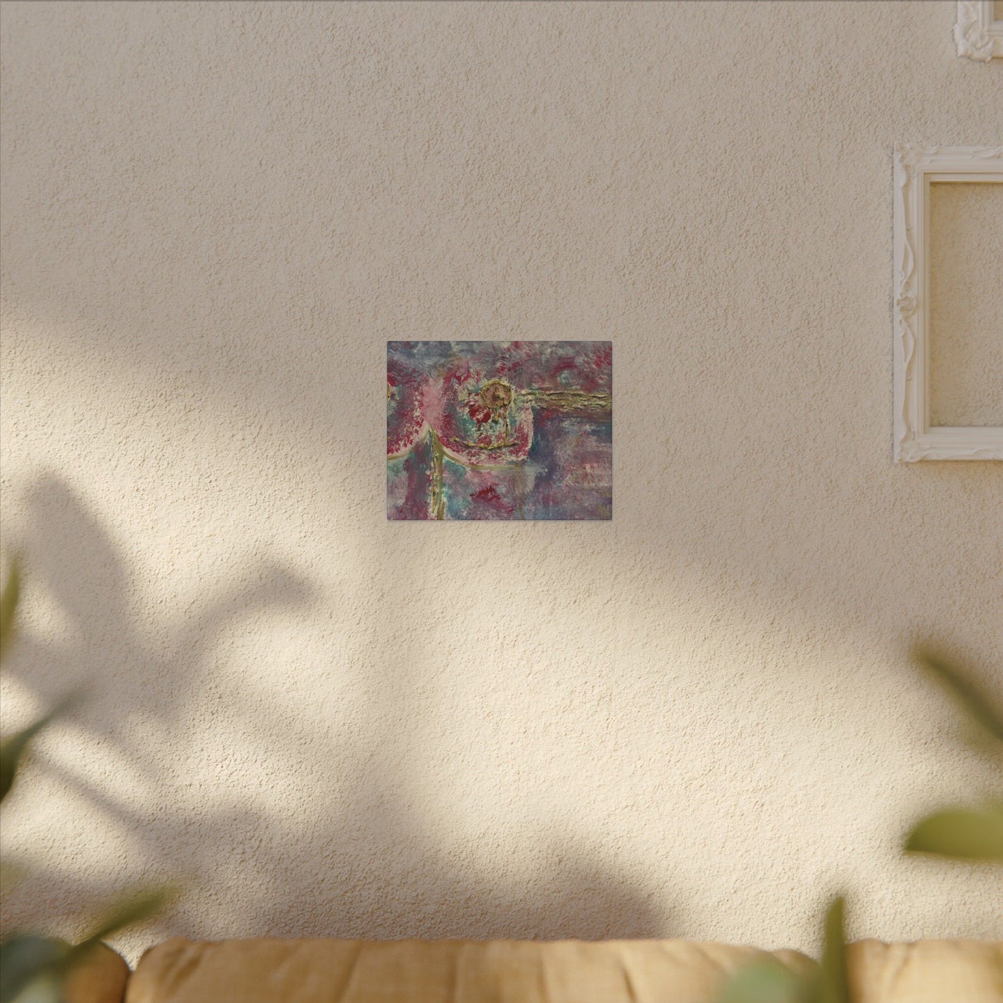 ScART (Scar Art) Canvas Print - painted by Rachel Giammolva titled "Pink is Beautiful"