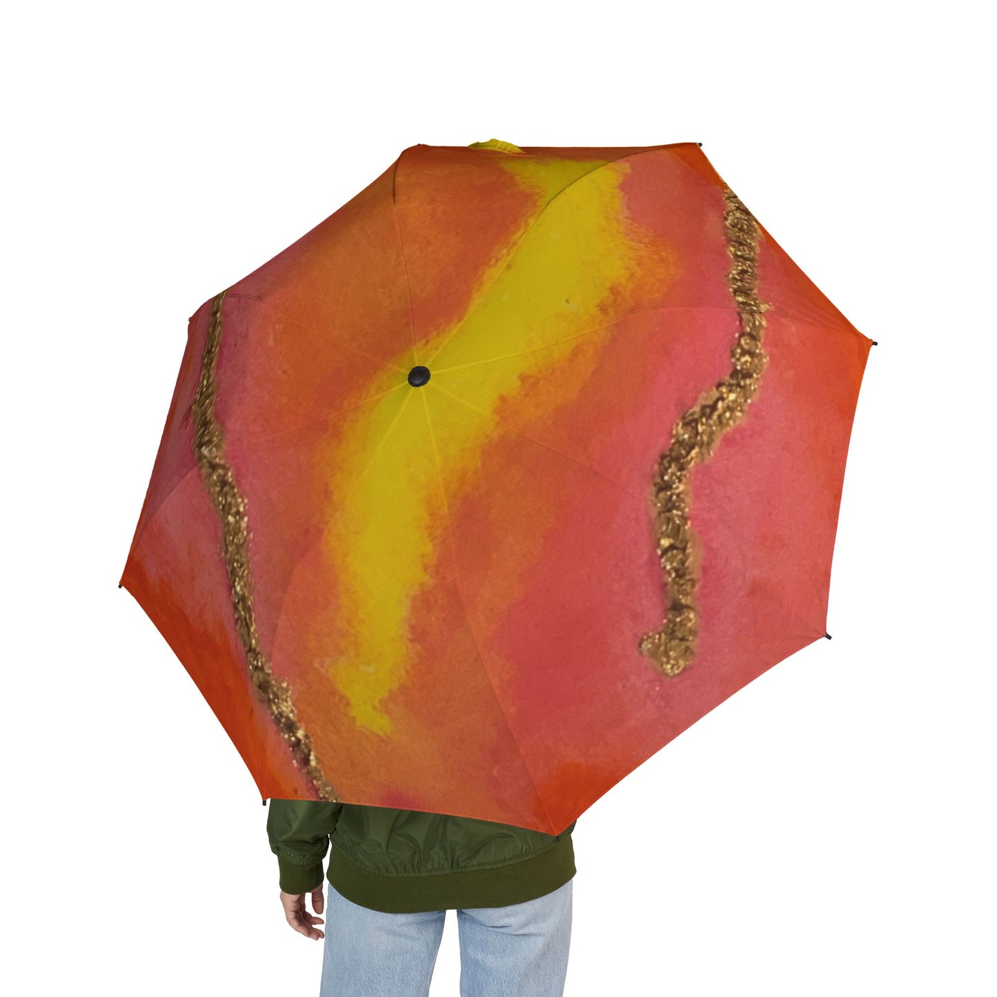 Vibrant Art Umbrella - featuring art from ScART - (Scar Art). Artist: Kati Cheeks