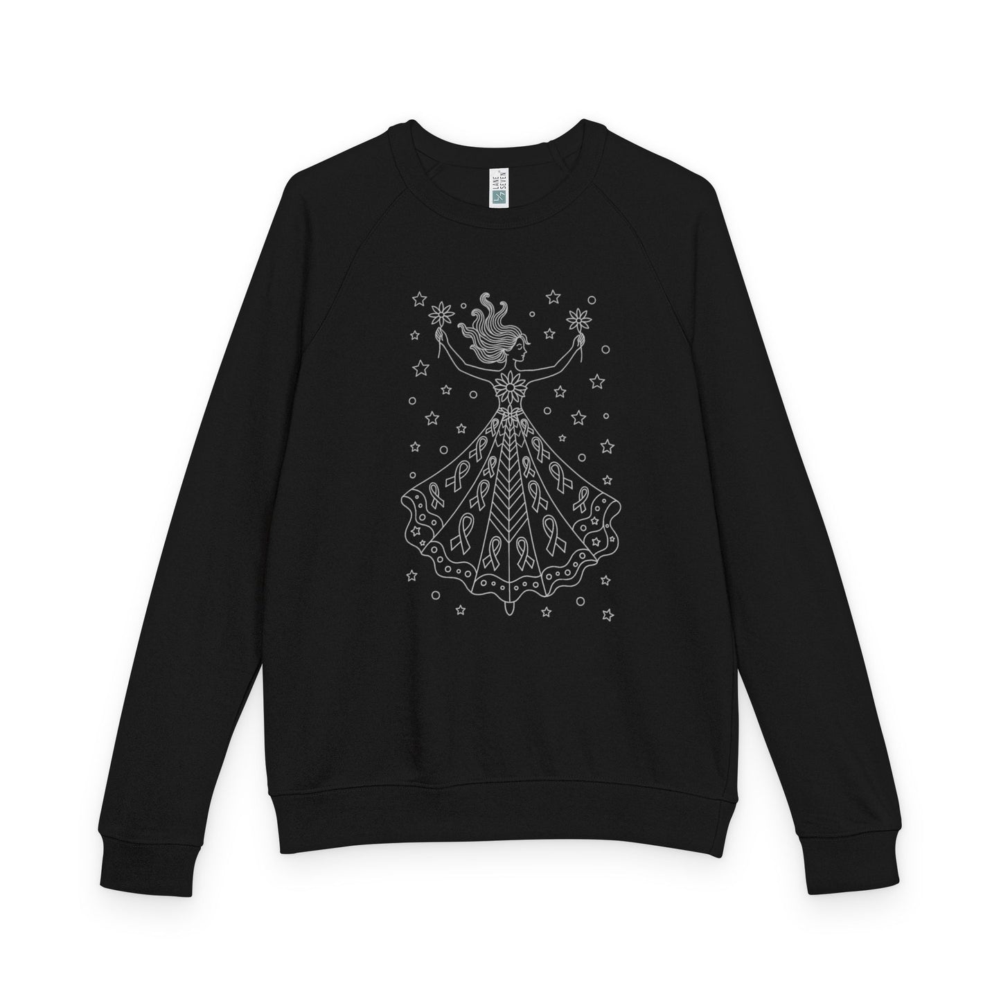 Whimsical Princess Crewneck Sweatshirt, Cozy Fashion, Unique Gift for Kids and Adults, Birthday Gift, Fall/Winter Style