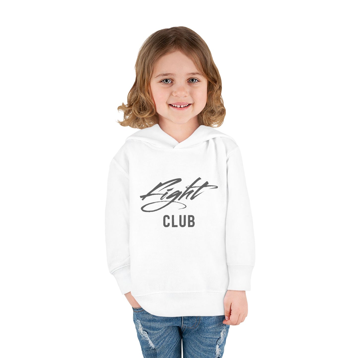 Toddler "Fight Club" Hoodie, Cute Kids Fleece Pullover, Toddler Clothing, Gift for Kids, Family Matching Outfit, Playful Style
