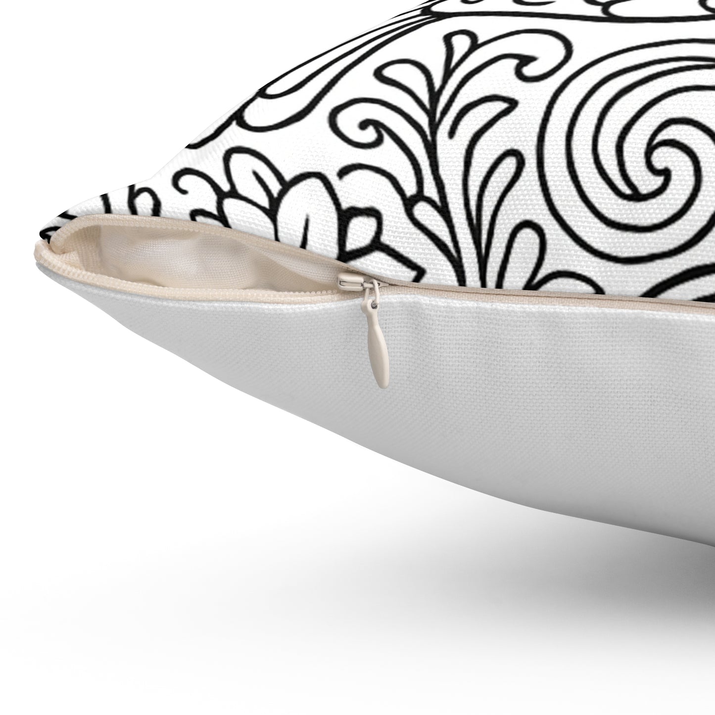 Sigma Delta Tau Bear and Torch Pillow — Floral DIY Decorative Square Pillow