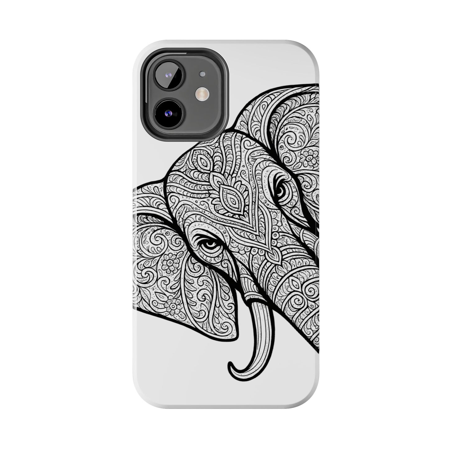Elephant Design Tough Phone Cases | Tough Protective Cases for Animal Lovers, Gifts for Birthdays, Eco-Friendly, Artistic Phone Accessories
