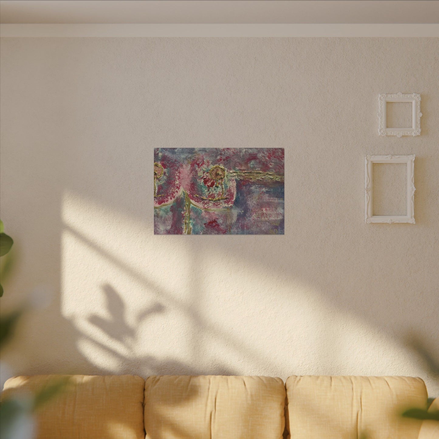 ScART (Scar Art) Canvas Print - painted by Rachel Giammolva titled "Pink is Beautiful"