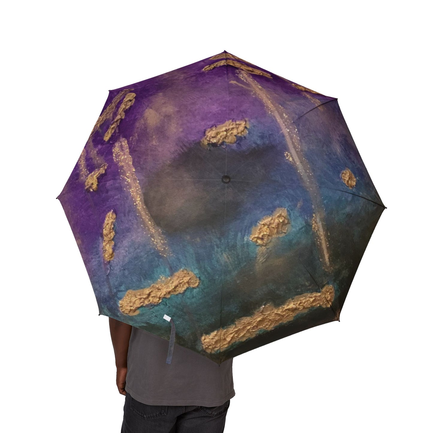 Vibrant Art Umbrella - featuring art from ScART - (Scar Art). Artist: Tammy Schofield