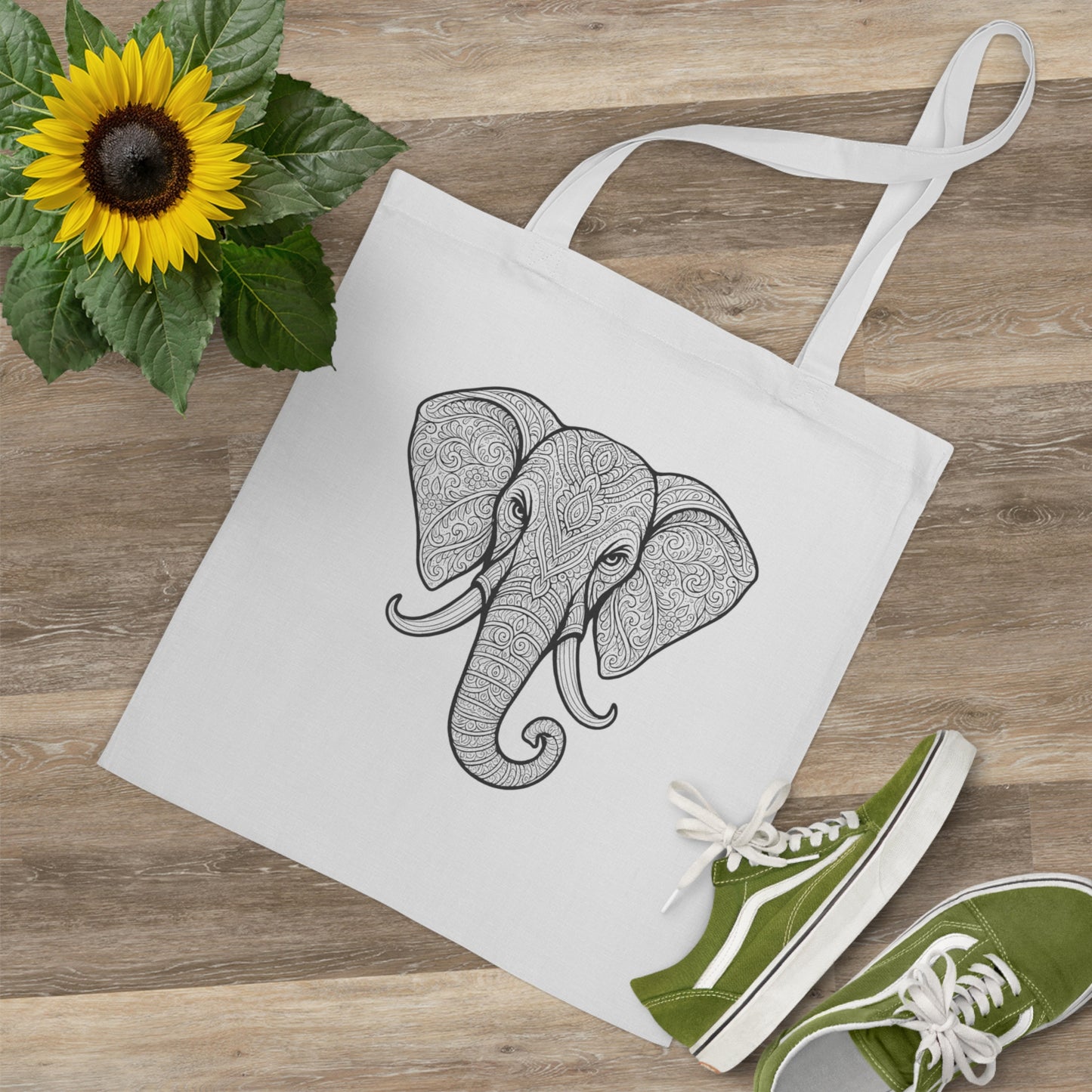 Bama Tote Bag, Eco-Friendly Shopping Bag, Wild Animal Lover Gift, Festival Carry-All, Beach Bag, Hiking Accessory, Nature Enthusiast