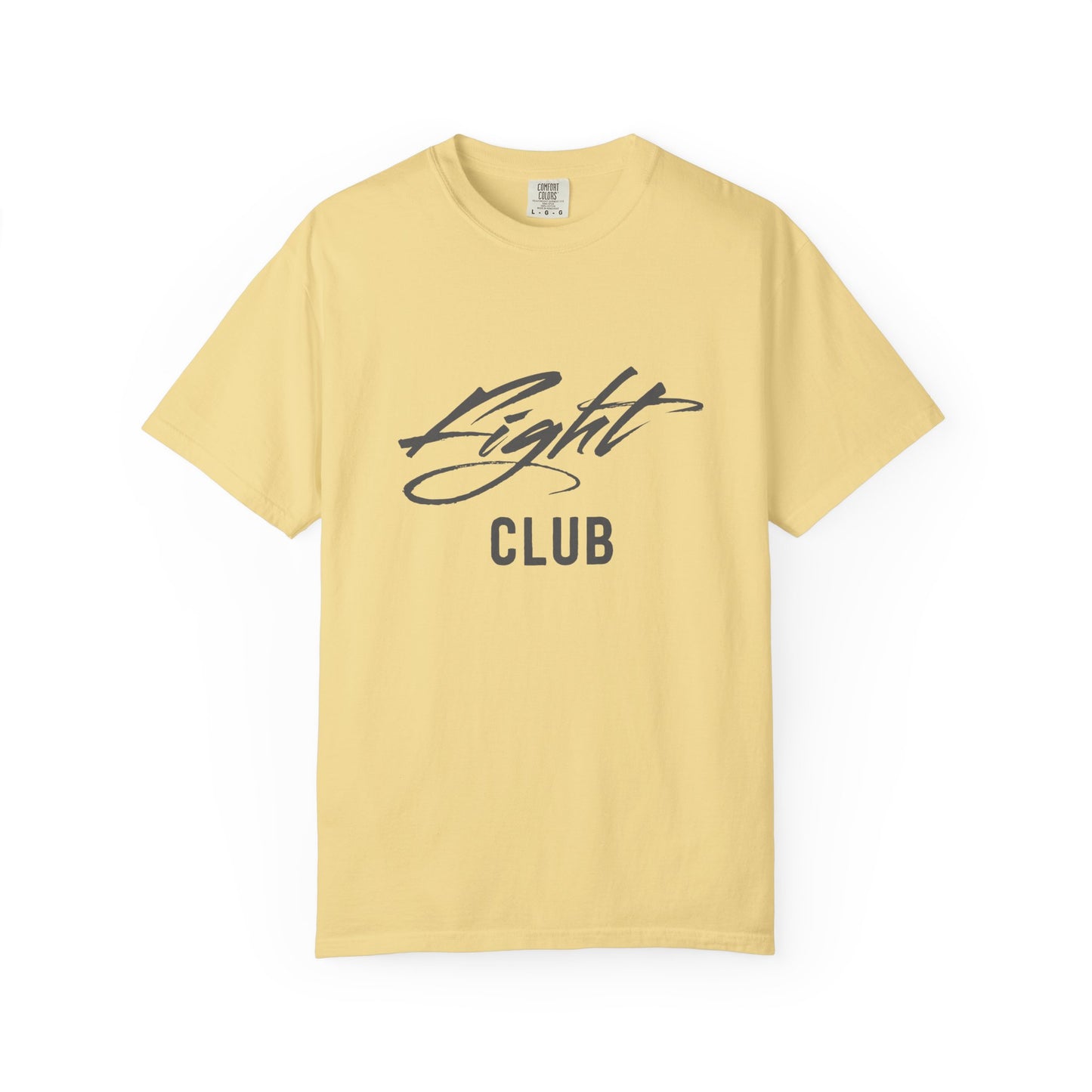 Fight Club Unisex Garment-Dyed T-shirt, Casual Wear, Gift for Movie Lovers, Trendy Outfit, Birthday Present, Comfortable Tee