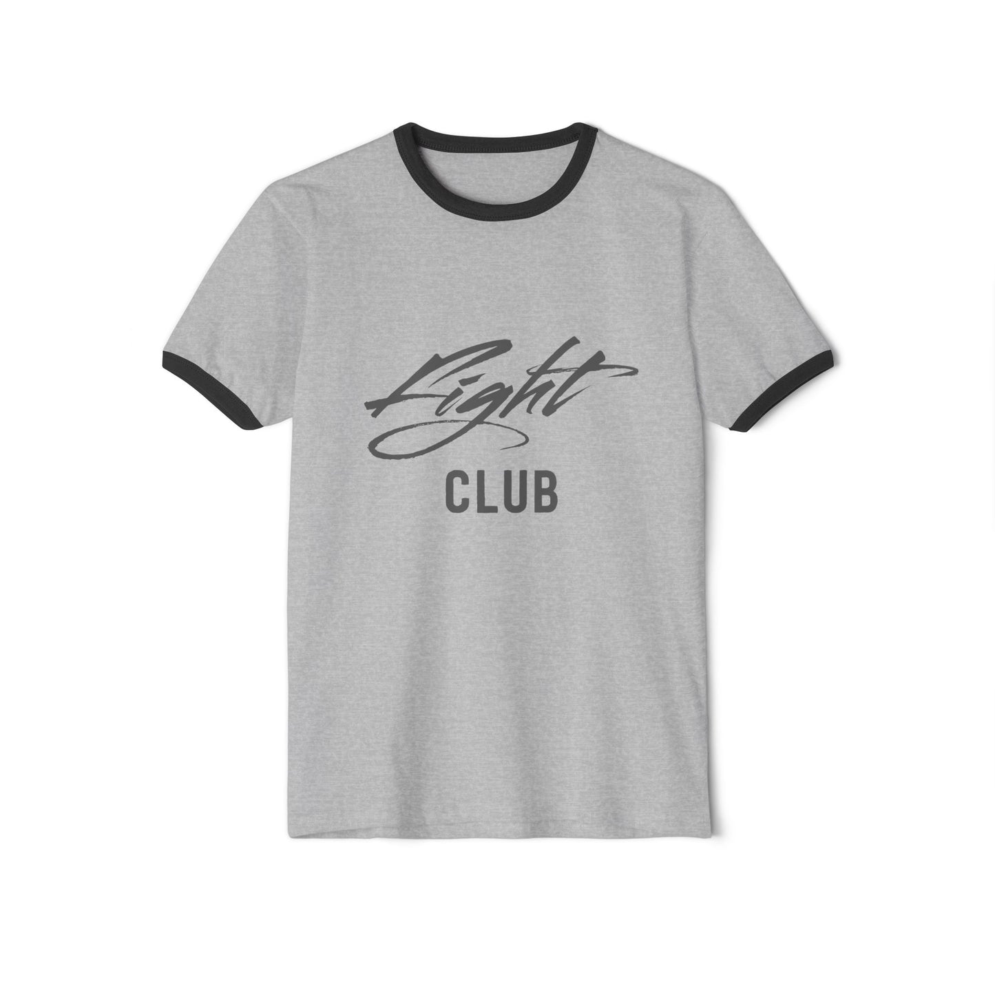 Unisex Cotton Ringer FIGHT CLUB T-Shirt