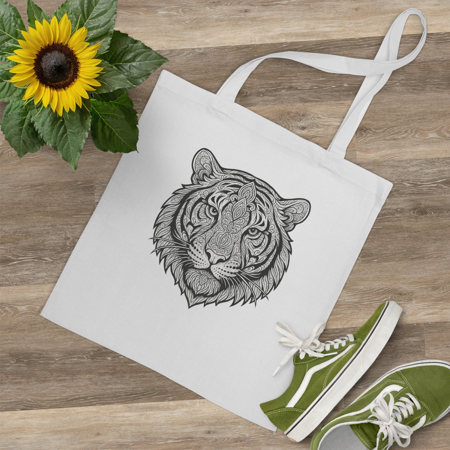 Copy of Tiger Tote Bag, Eco-Friendly Shopping Bag, Wild Animal Lover Gift, Festival Carry-All, Beach Bag, Hiking Accessory, Nature Enthusiast