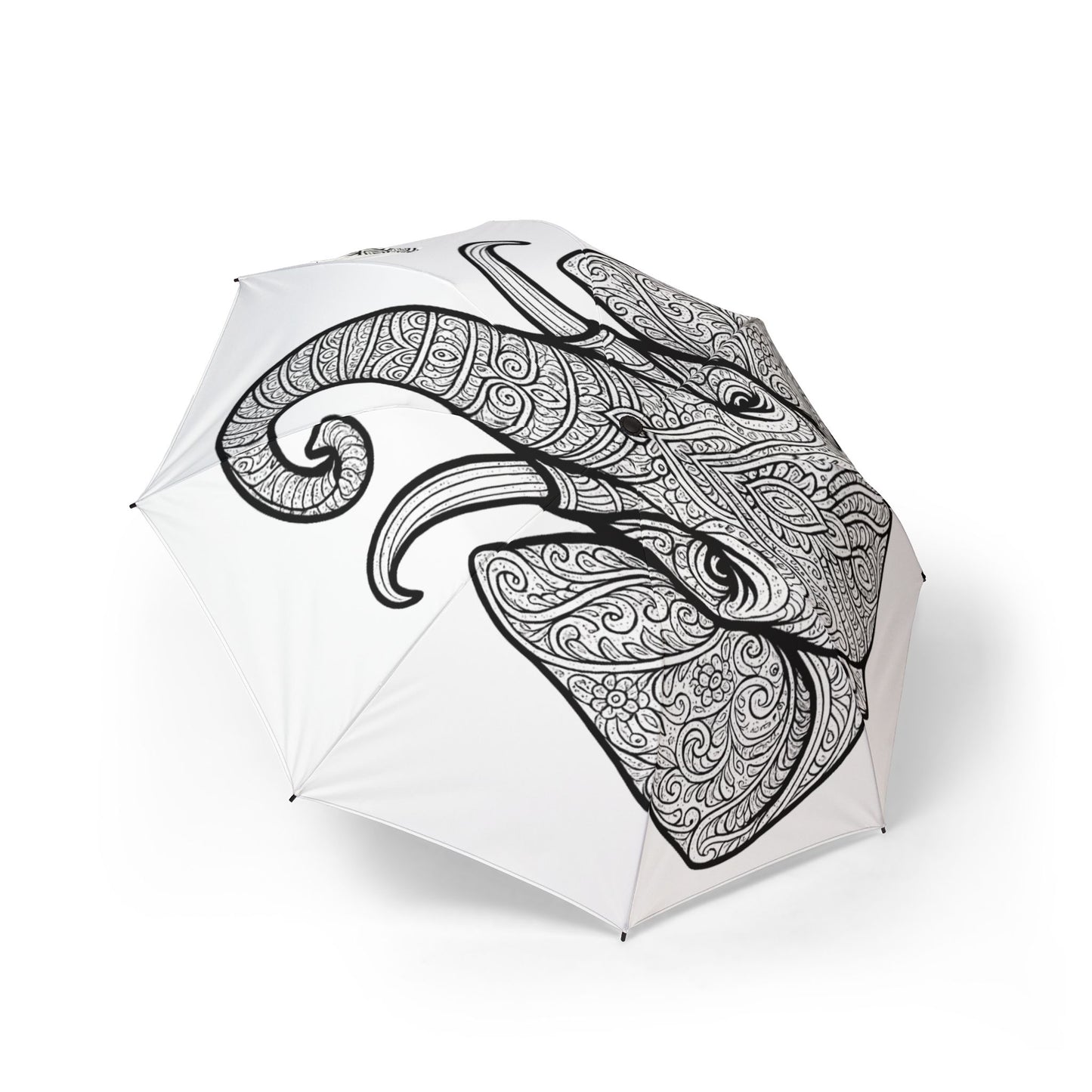 Elegant Bama-inspired Design Umbrella, Stylish Travel Umbrella, Unique Gift for Her, Rainy Day Accessory, Foldable Sunshade