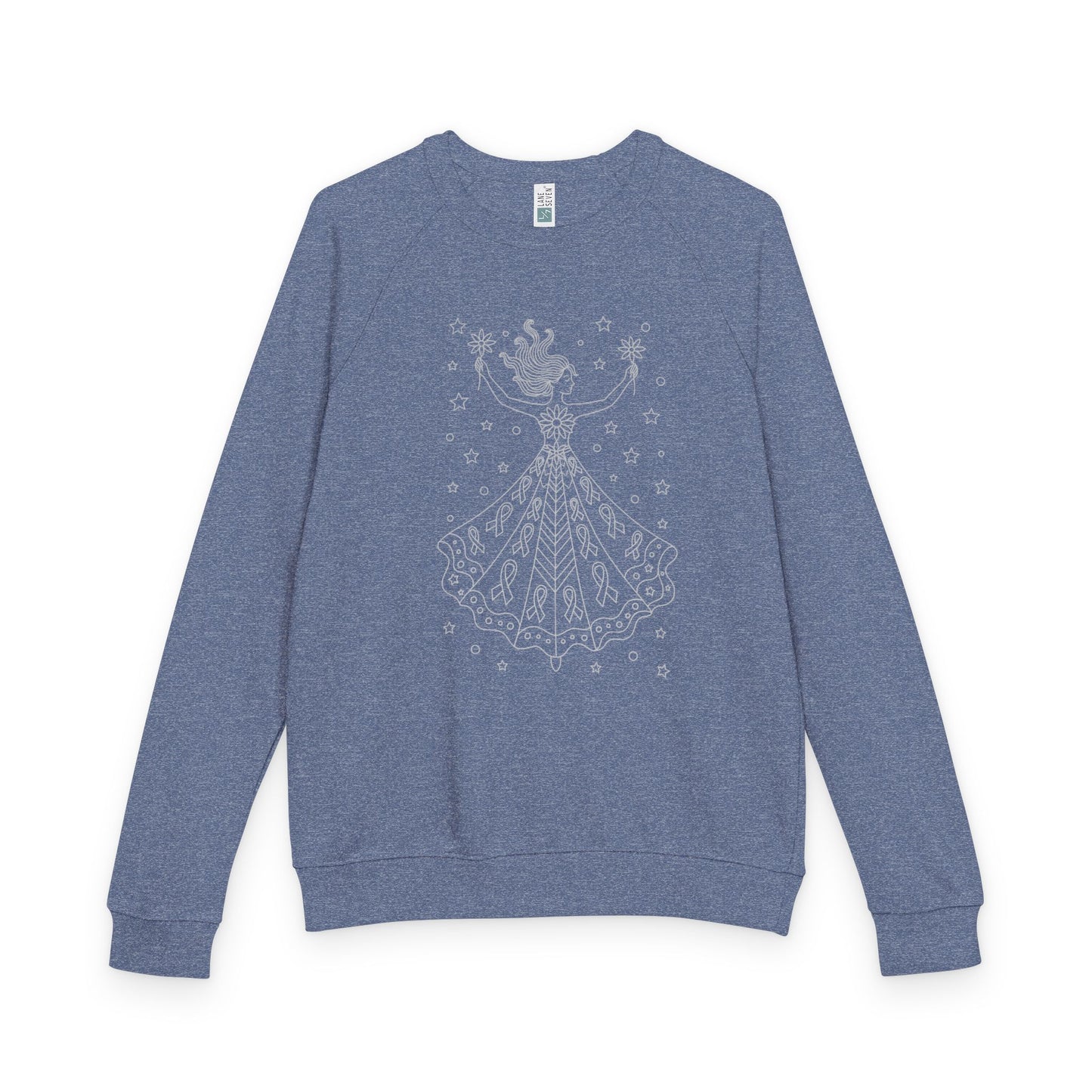 Whimsical Princess Crewneck Sweatshirt, Cozy Fashion, Unique Gift for Kids and Adults, Birthday Gift, Fall/Winter Style