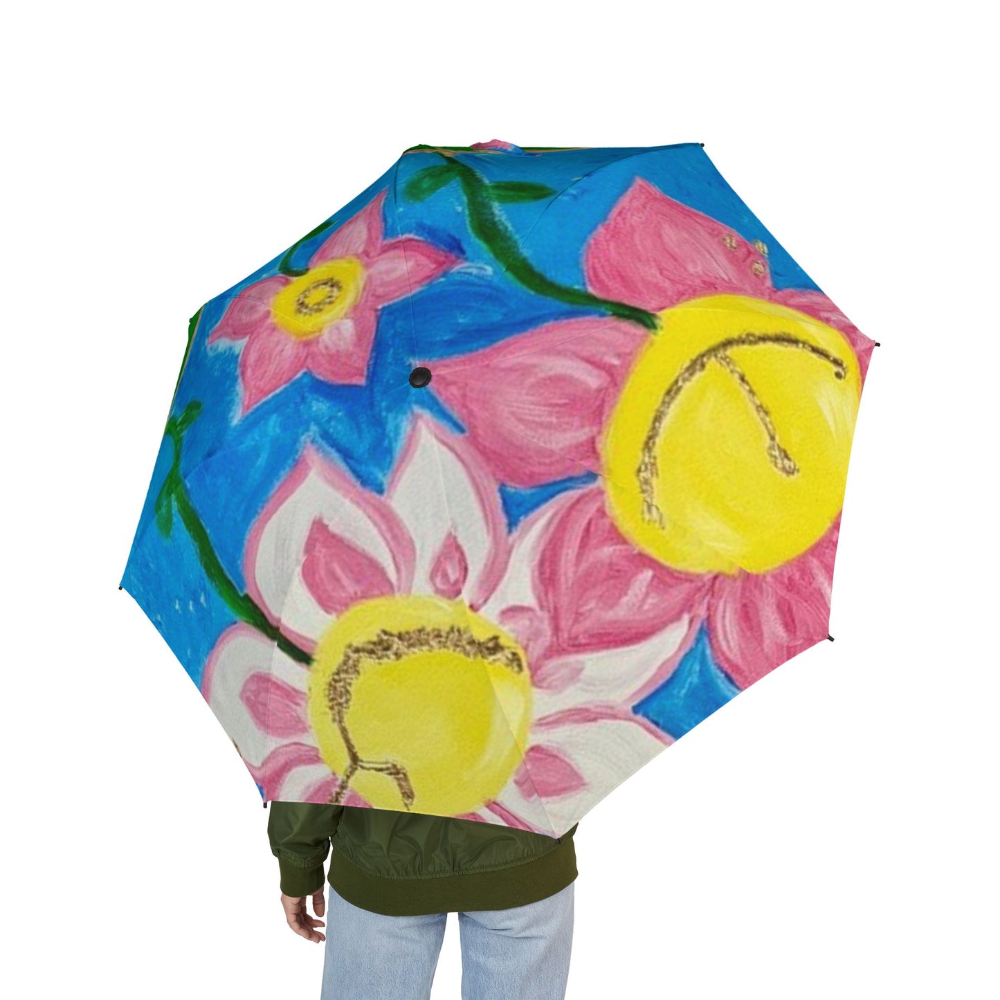 Vibrant Art Umbrella - featuring art from ScART - (Scar Art). Artist: Crystal Walcott