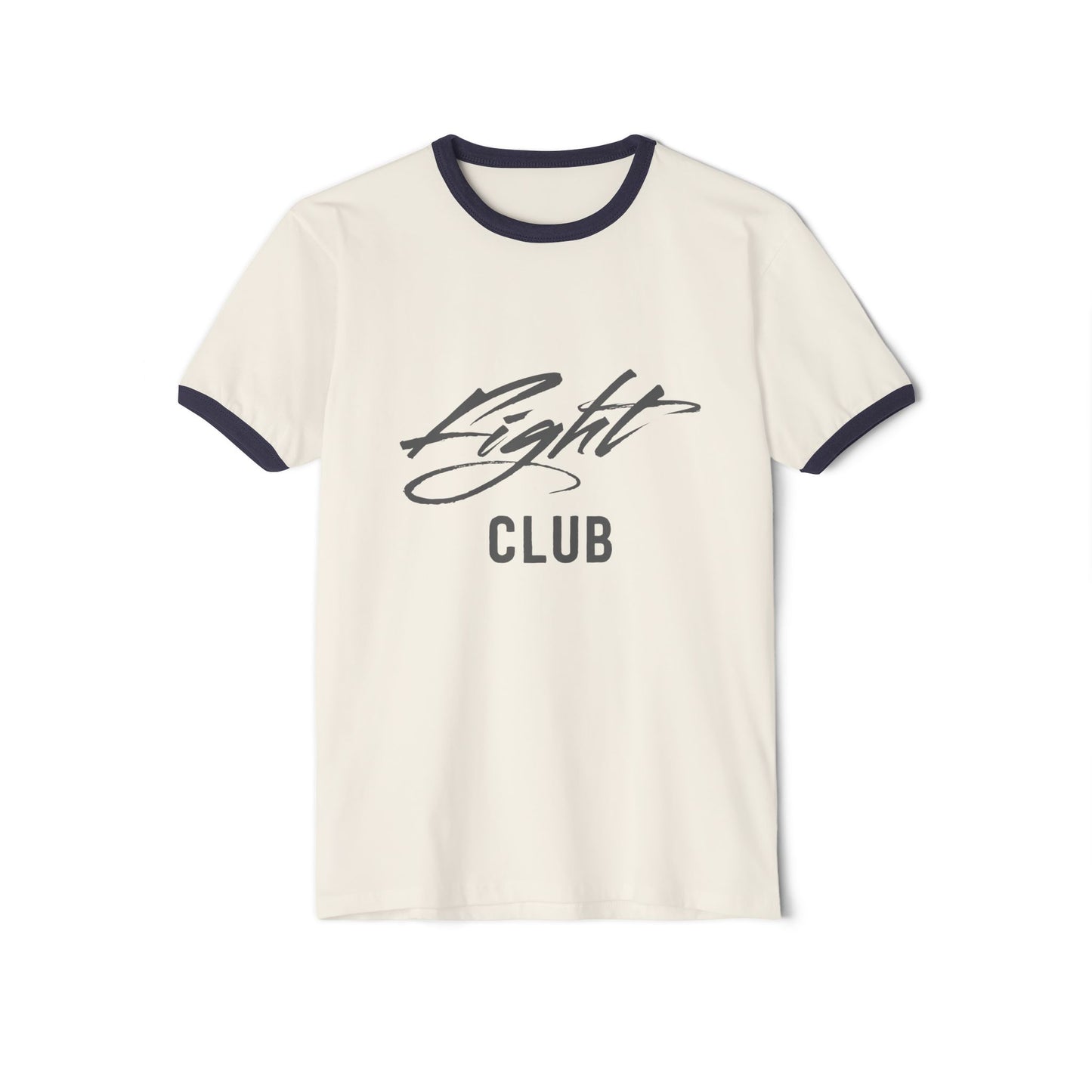 Unisex Cotton Ringer FIGHT CLUB T-Shirt