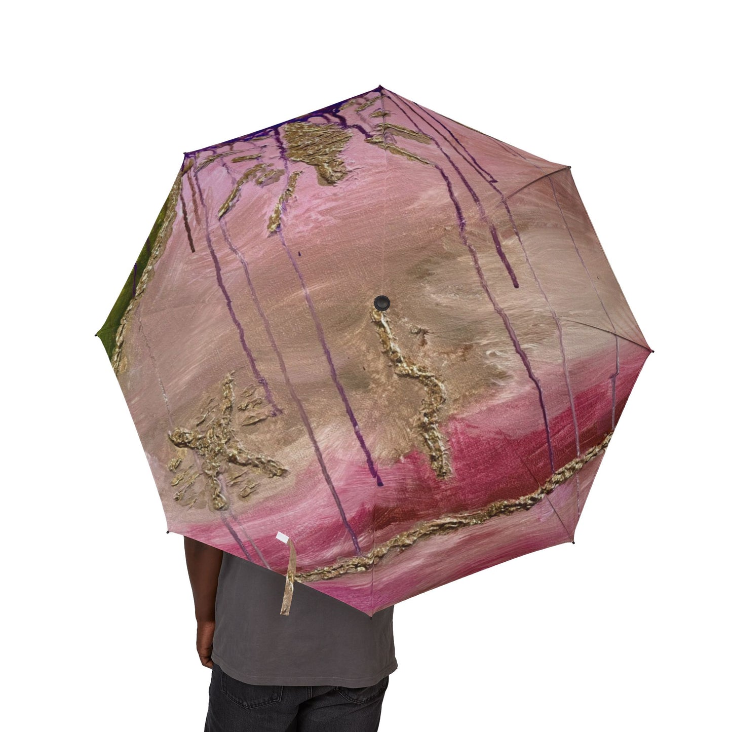Vibrant Art Umbrella - featuring art from ScART - (Scar Art). Artist: Nikkole Ruley-Jones