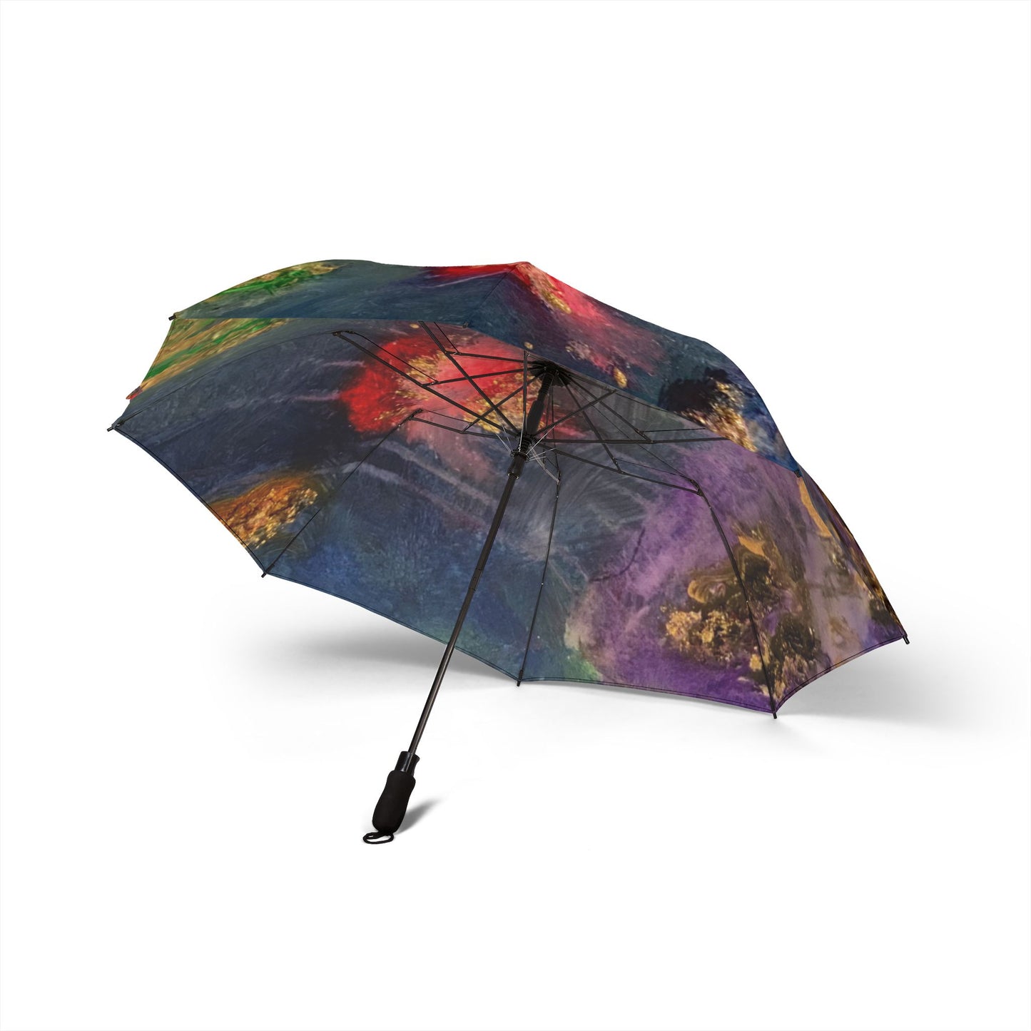 Vibrant Art Umbrella - featuring art from ScART - (Scar Art). Artist: Tara Kennon