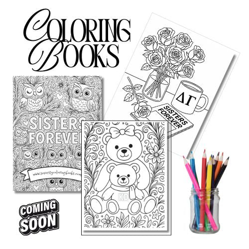 Sorority Coloring Books