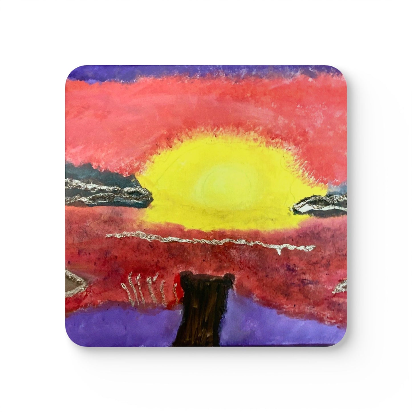 ScART (Scar Art) Coasters by artist Lisa Furtado-Morin