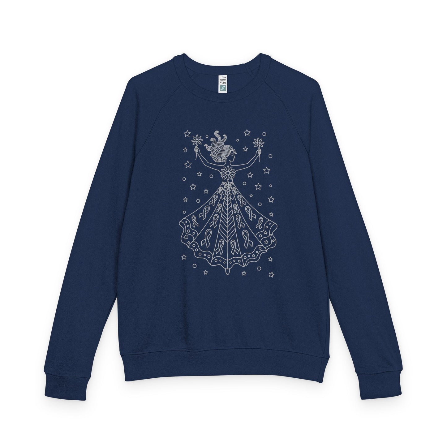 Whimsical Princess Crewneck Sweatshirt, Cozy Fashion, Unique Gift for Kids and Adults, Birthday Gift, Fall/Winter Style