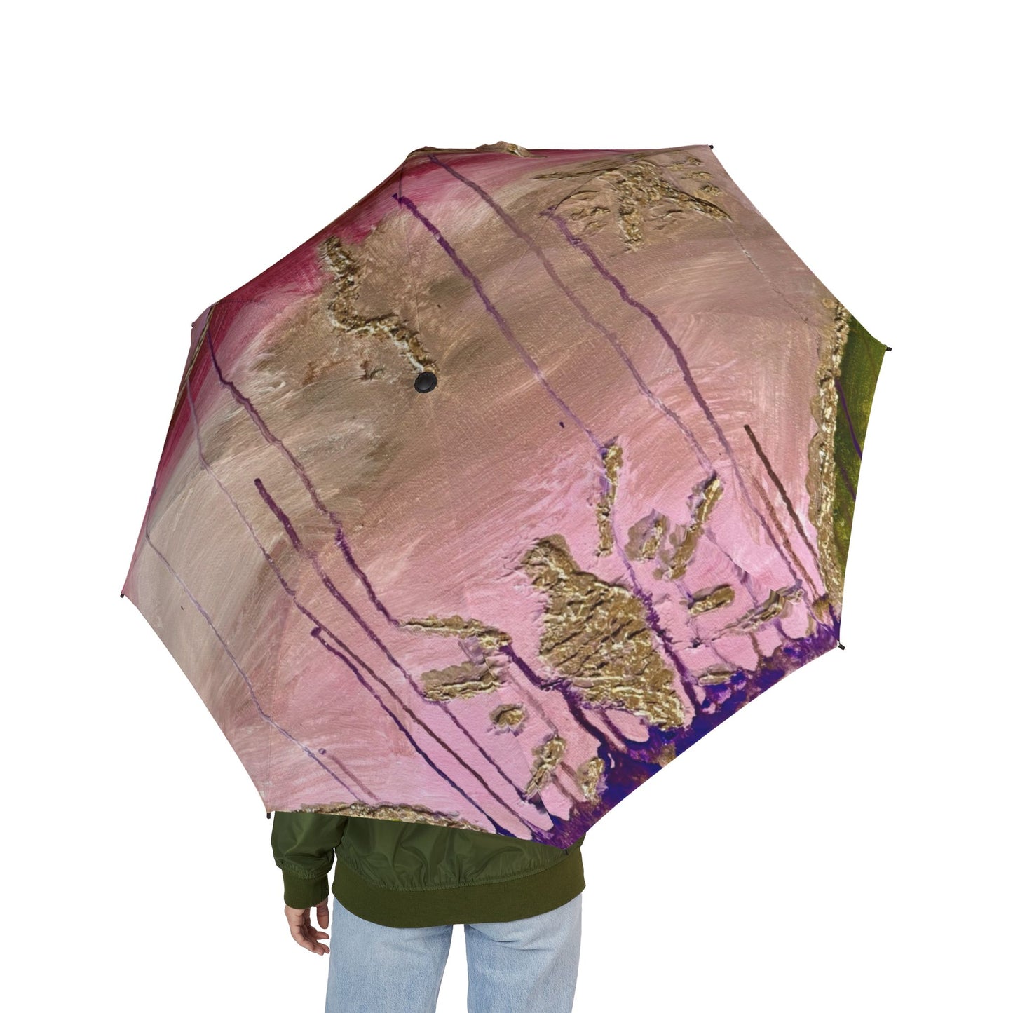 Vibrant Art Umbrella - featuring art from ScART - (Scar Art).  Artist: Nikkole Ruley-Jones