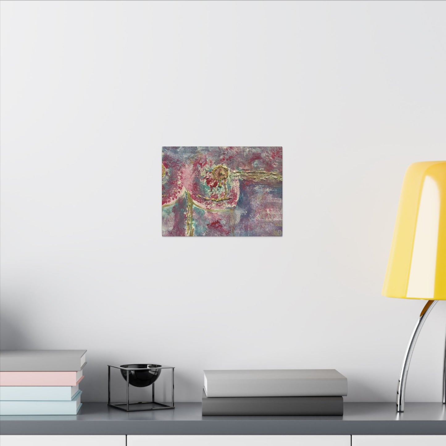 ScART (Scar Art) Canvas Print - painted by Rachel Giammolva titled "Pink is Beautiful"