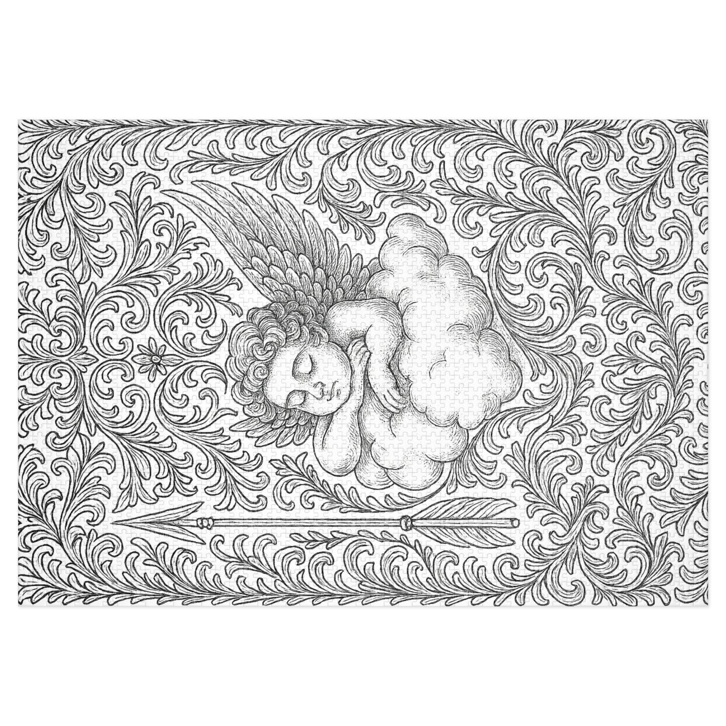 Jigsaw Puzzle: Angel and Arrow