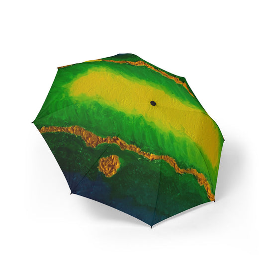 Vibrant Art Umbrella - featuring art from ScART - (Scar Art).  Artist: Trish Maner