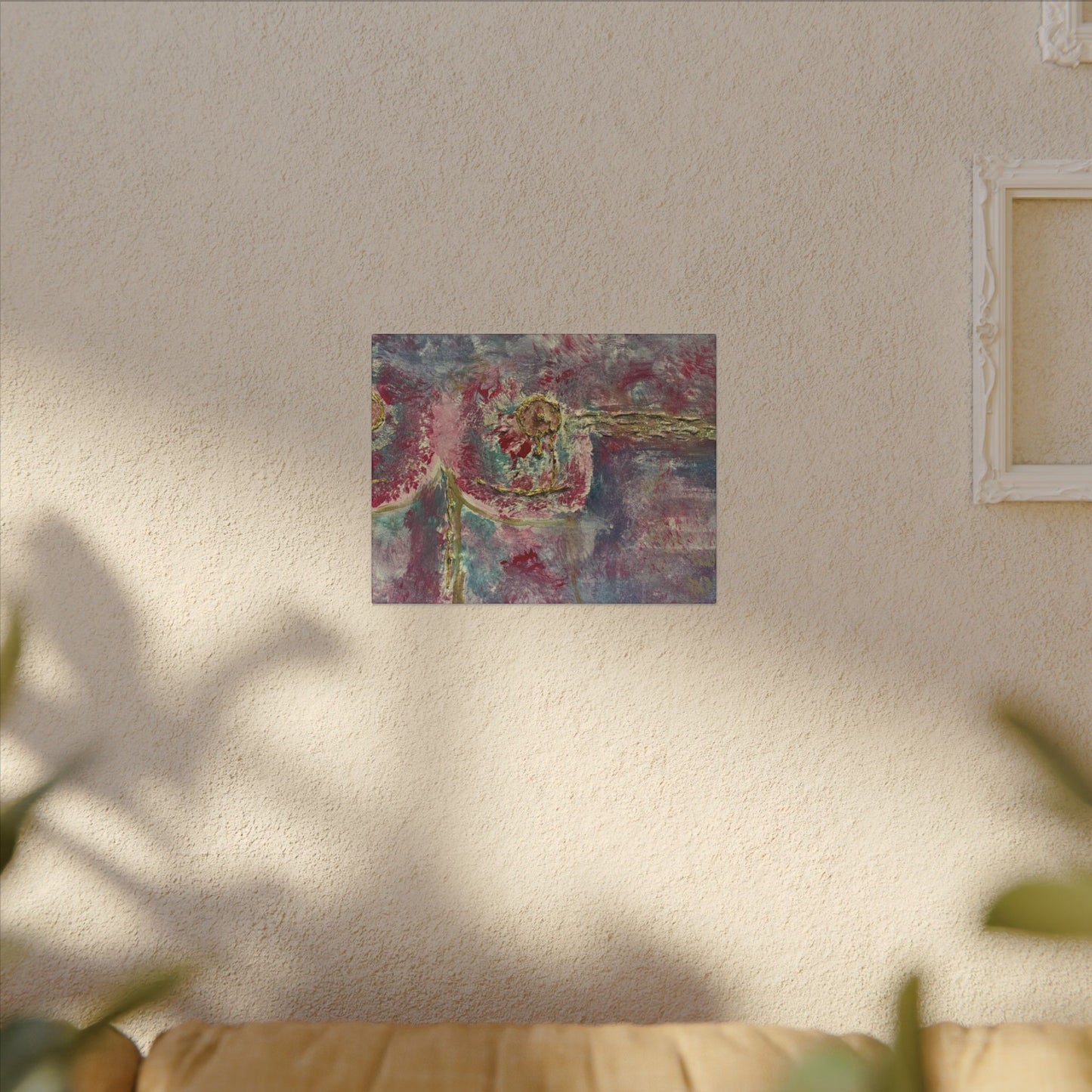 ScART (Scar Art) Canvas Print - painted by Rachel Giammolva titled "Pink is Beautiful"