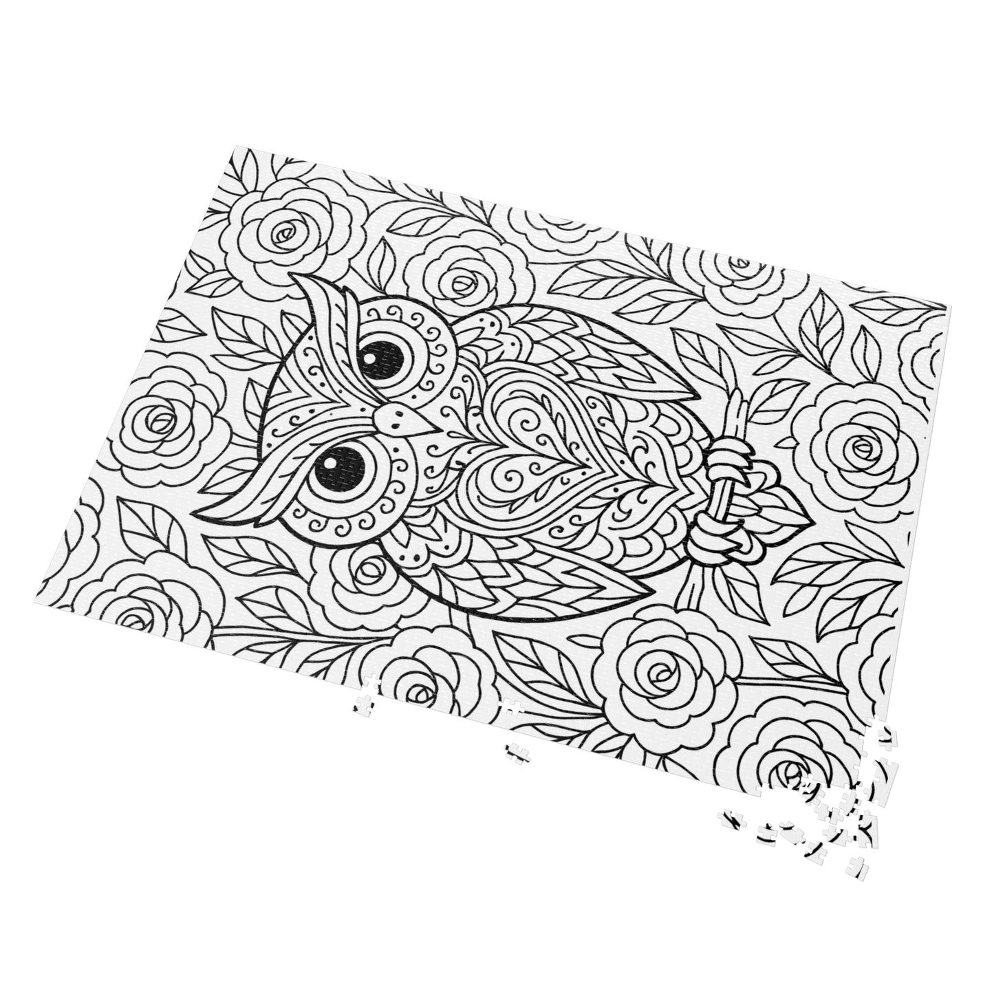 Jigsaw Puzzle: Ornate Owl