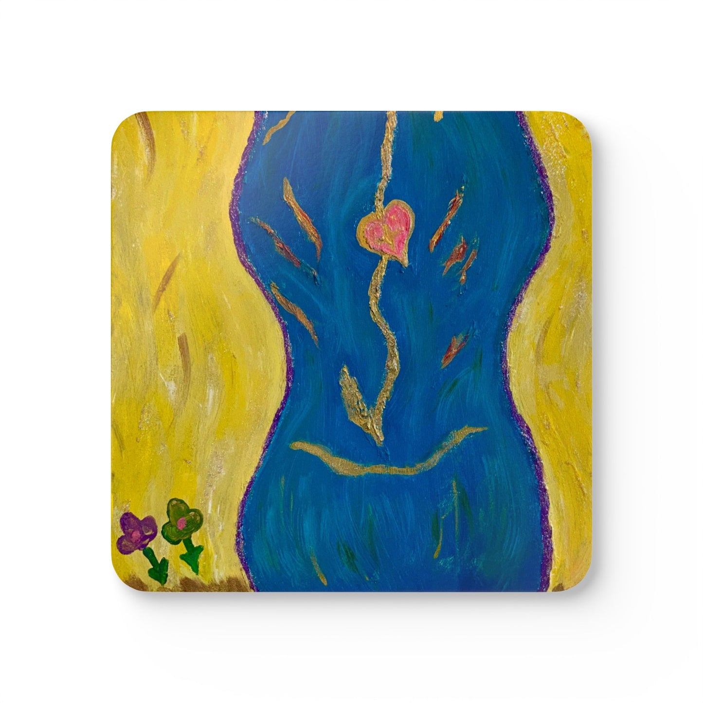 ScART (Scar Art) Coasters by artist Tara Alviano