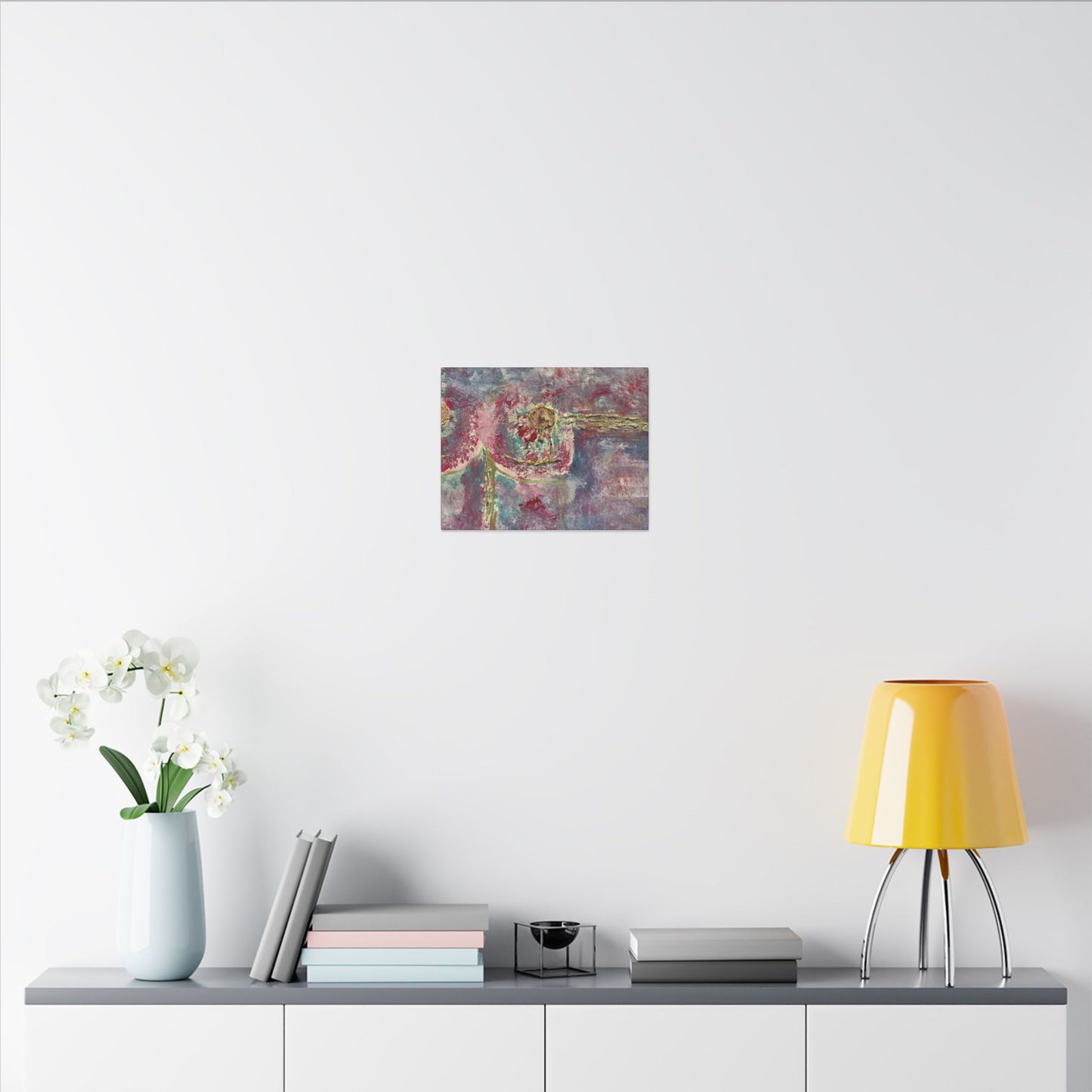 ScART (Scar Art) Canvas Print - painted by Rachel Giammolva titled "Pink is Beautiful"