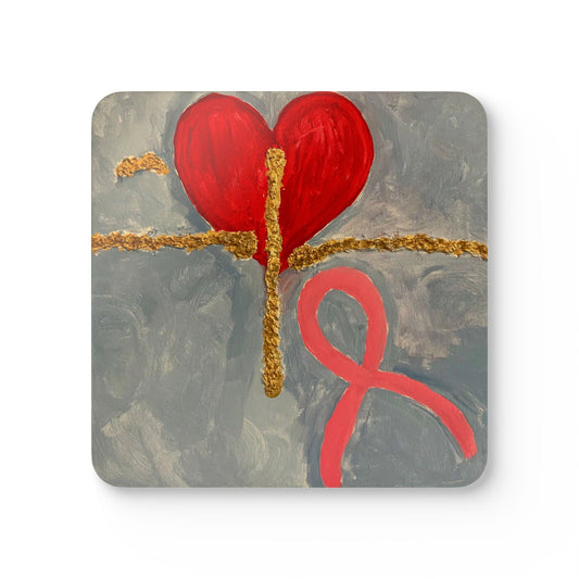 ScART (Scar Art) Coasters by artist  Kimberly Foley
