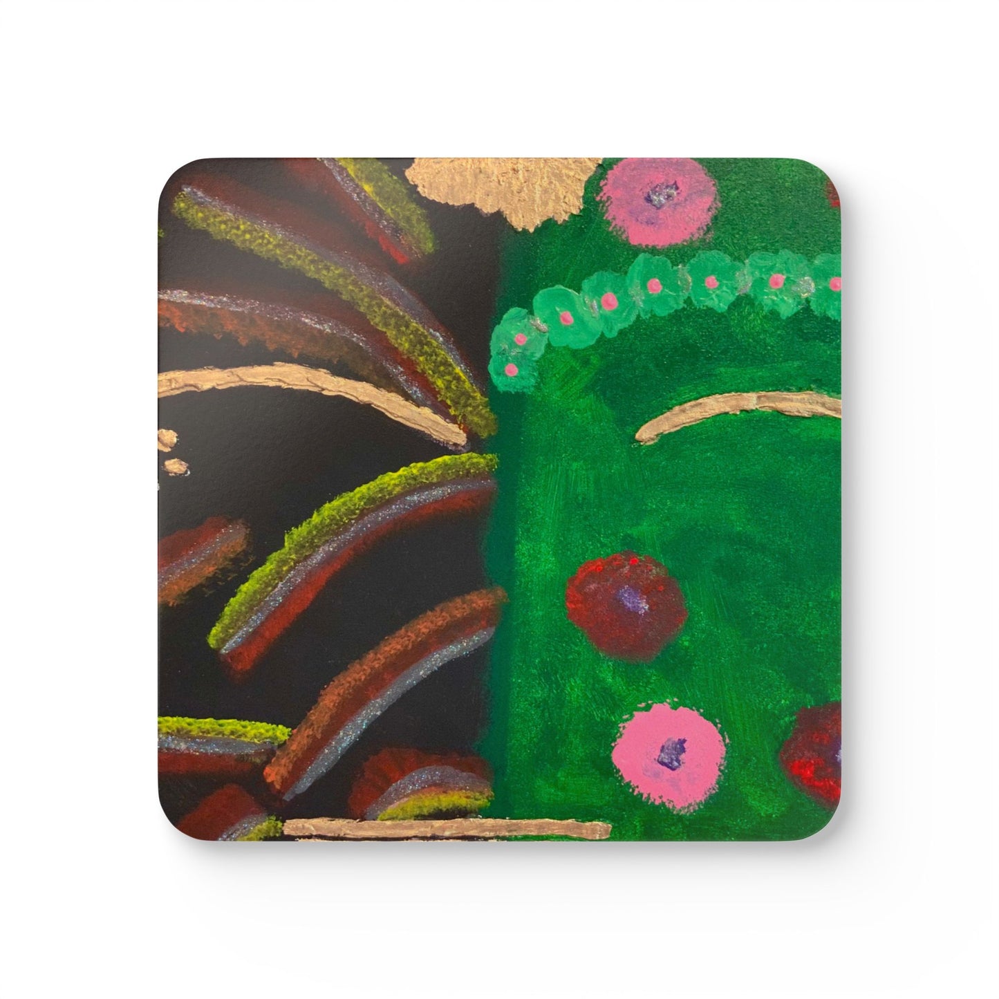 ScART (Scar Art) Coasters by artist Susan Bedard