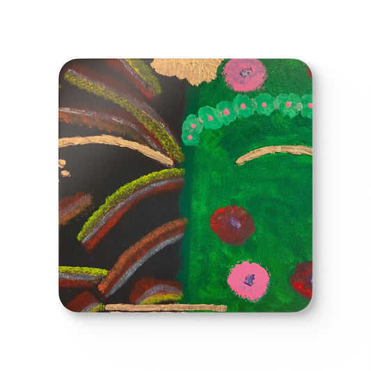ScART (Scar Art) Coasters by artist Susan Bedard