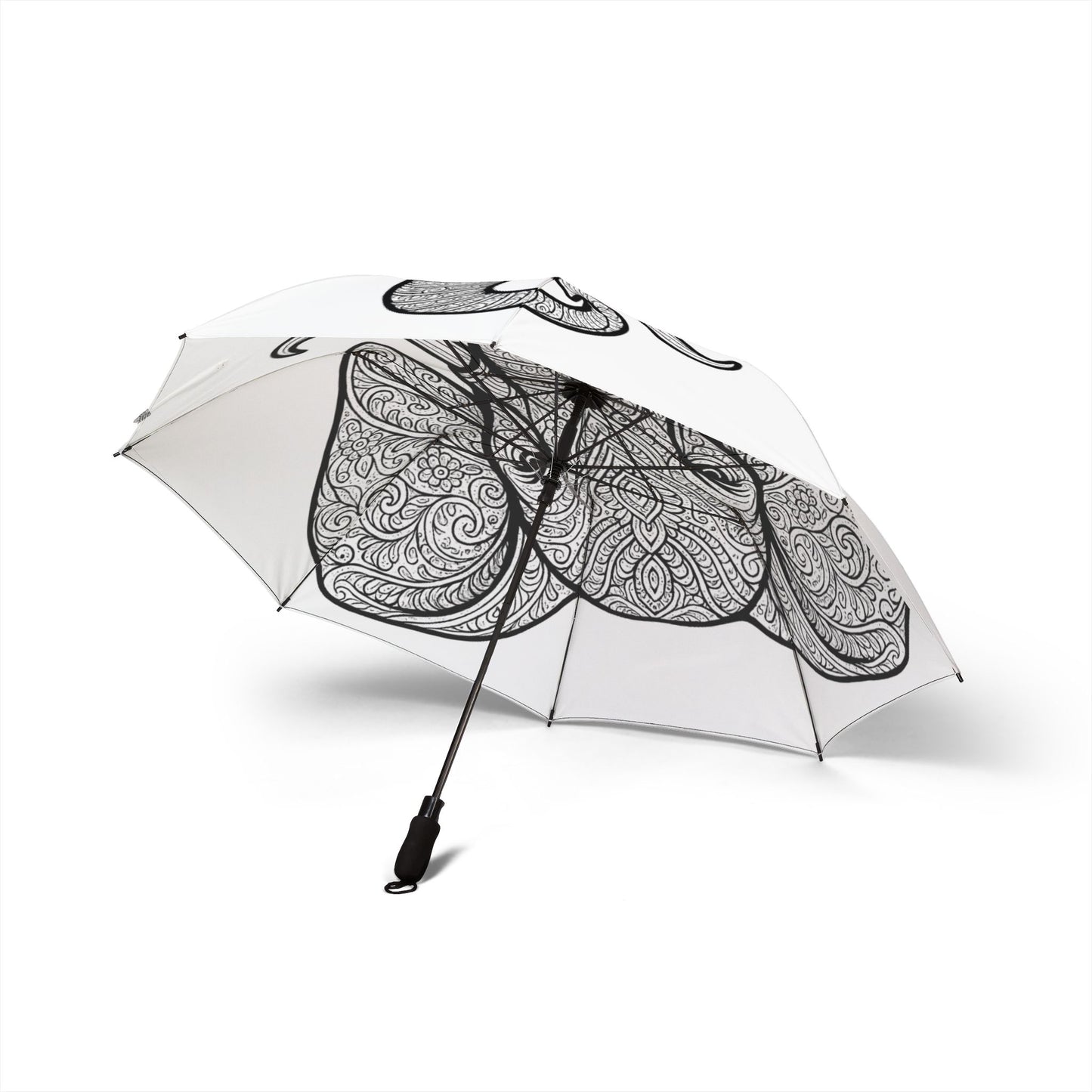 Elegant Bama-inspired Design Umbrella, Stylish Travel Umbrella, Unique Gift for Her, Rainy Day Accessory, Foldable Sunshade