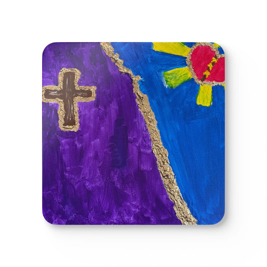 Corkwood Coaster Set - by Richard Turner, husband of a cancer survivor