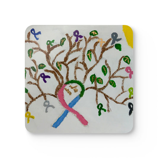 ScART (Scar Art) Coasters by artist Olivia Joly