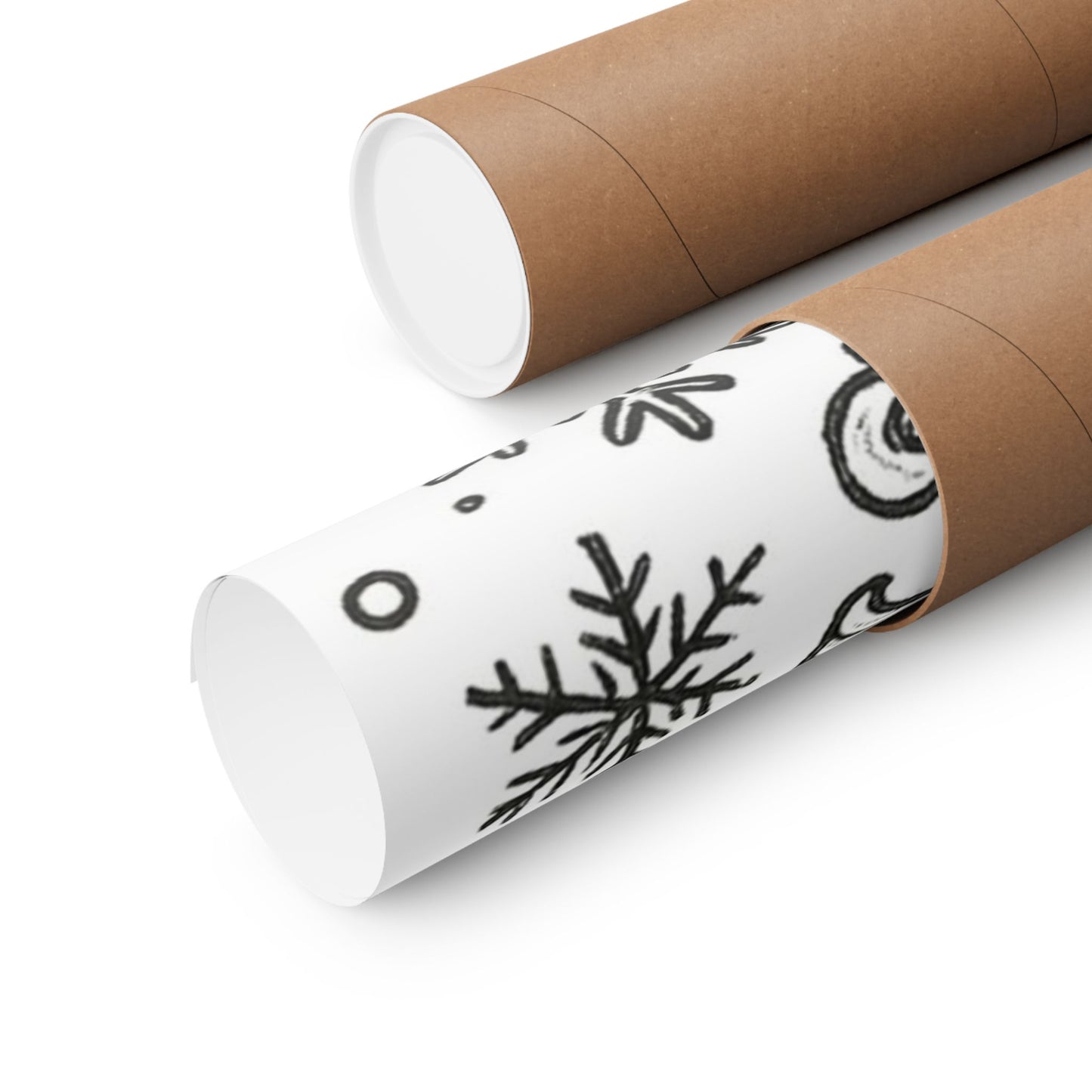 Colorable Palm Tree and Lady Bug Poster