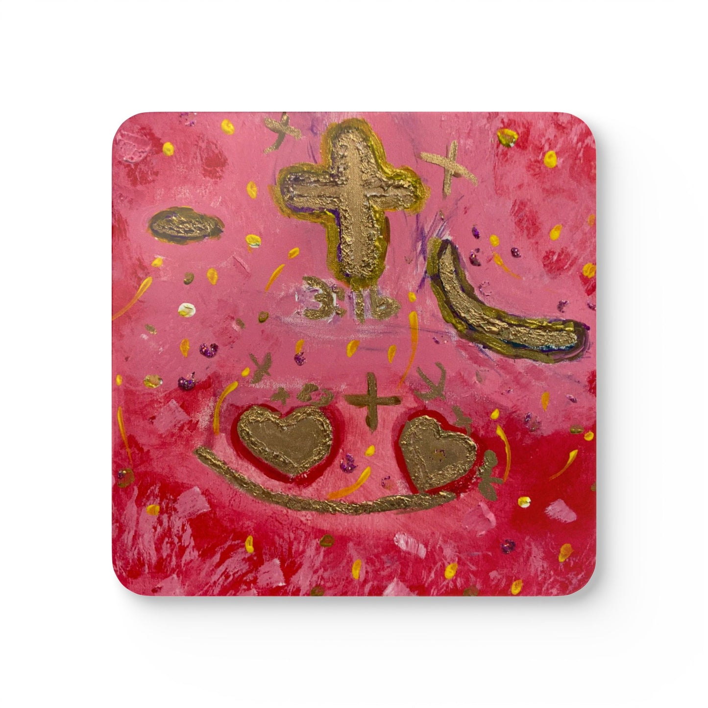 ScART (Scar Art) Coasters by artist Jeannie Dagostino