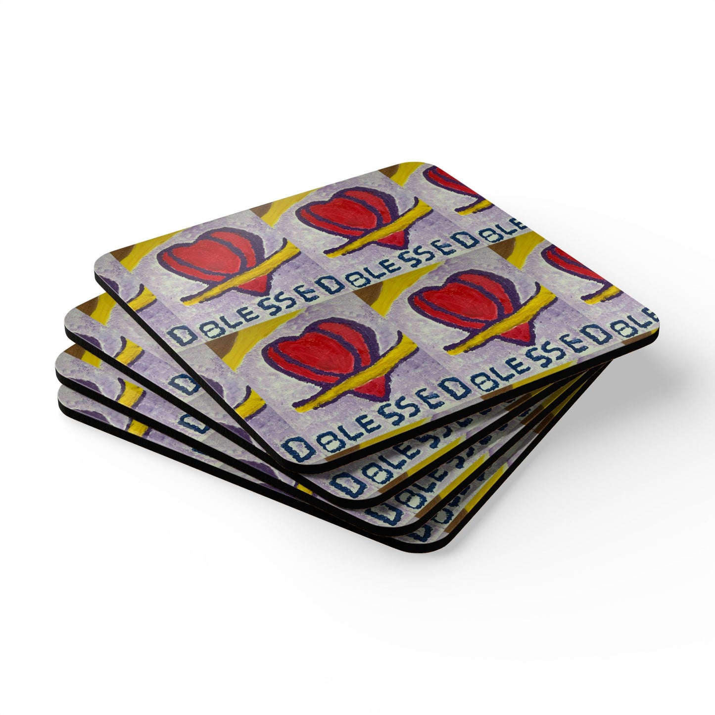 ScART (Scar Art) Coasters by Artist Mary Ellen Cimino