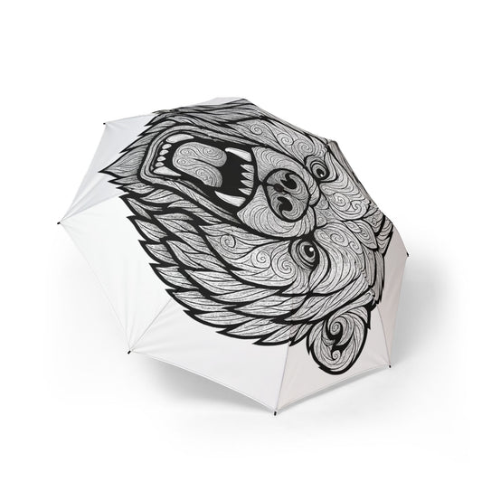 Ole Miss-inspired Elegant Design Umbrella, Stylish Travel Umbrella, Unique Gift for Her, Rainy Day Accessory, Foldable Sunshade