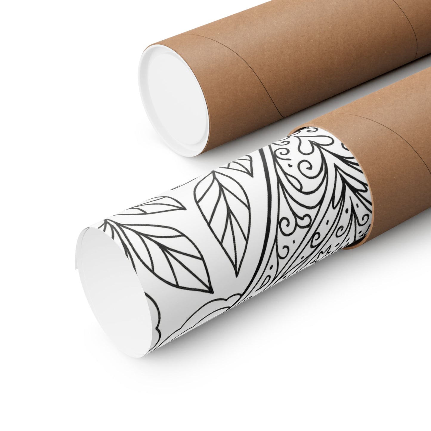 Colorable Kite Poster