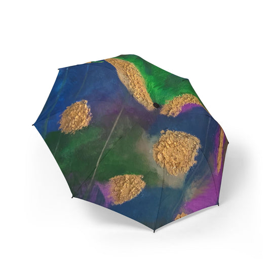Vibrant Art Umbrella - featuring art from ScART - (Scar Art).  Artist: Courtney Trombka