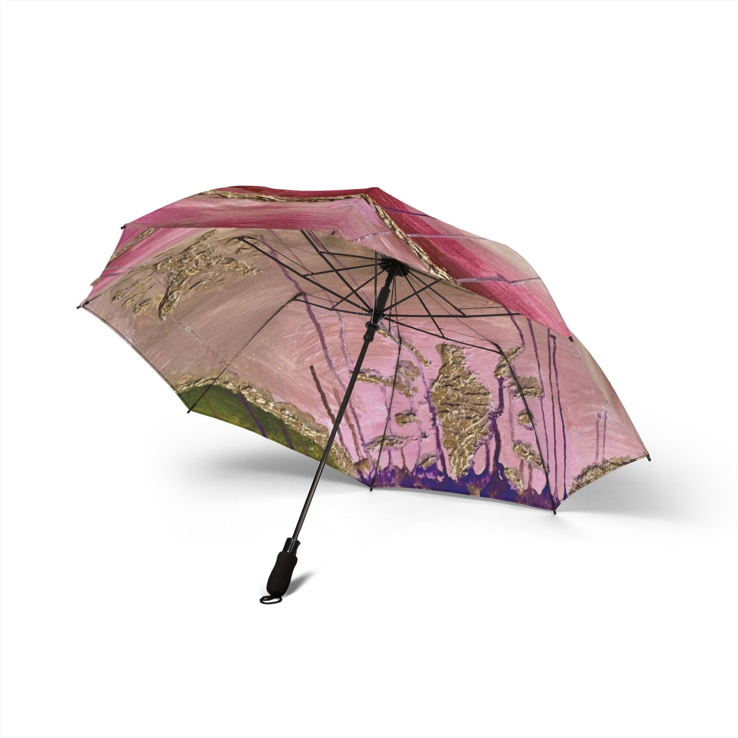 Vibrant Art Umbrella - featuring art from ScART - (Scar Art).  Artist: Nikkole Ruley-Jones