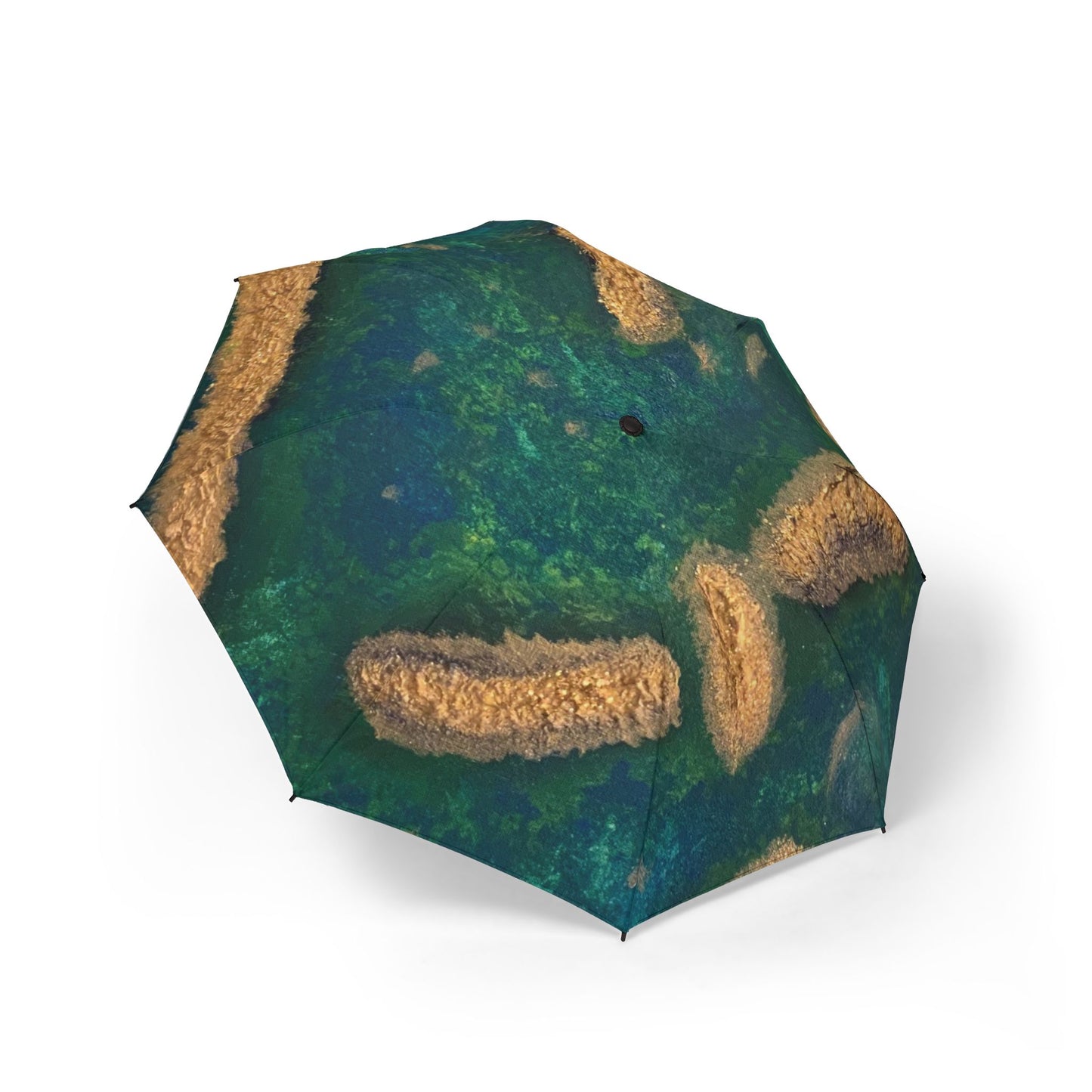 Vibrant Art Umbrella - featuring art from ScART - (Scar Art).  Artist: Kathy Burns