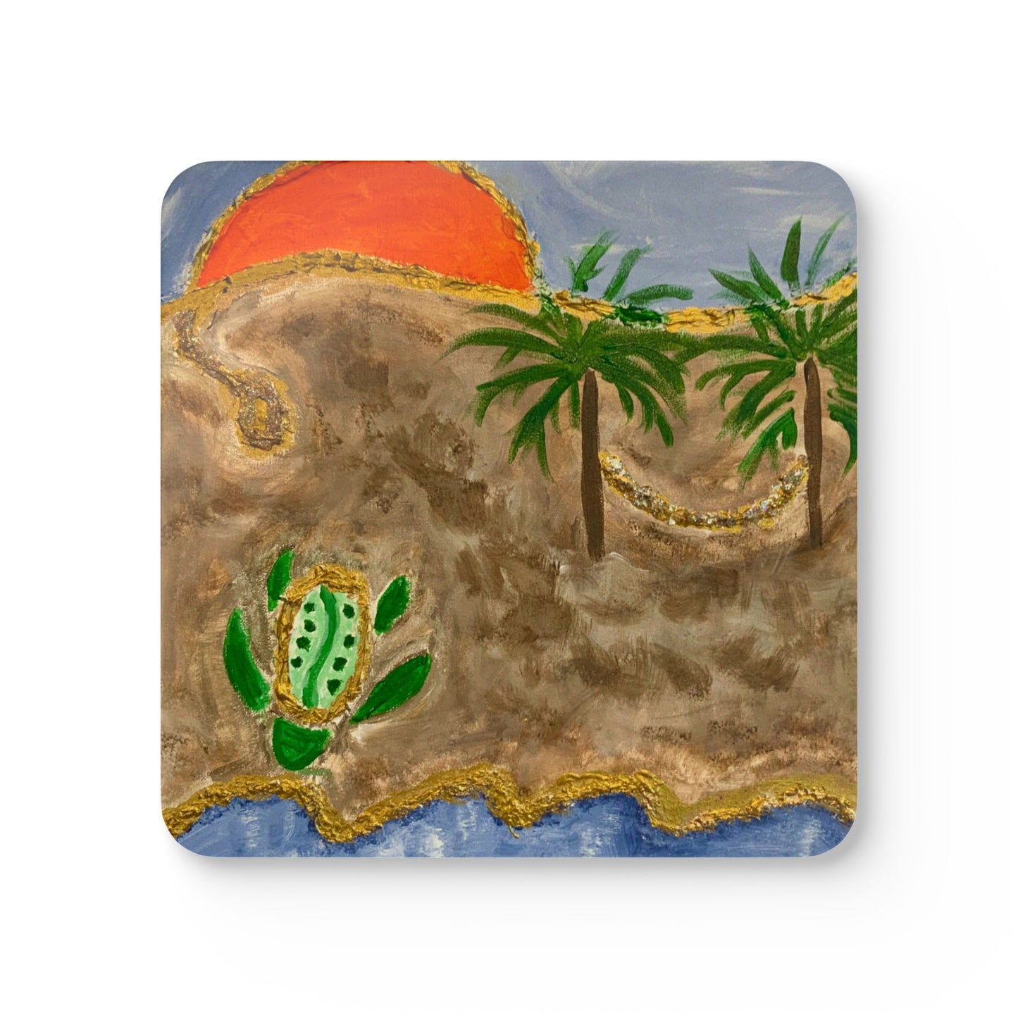 ScART (Scar Art) Coasters by artist Jessica Palumbo