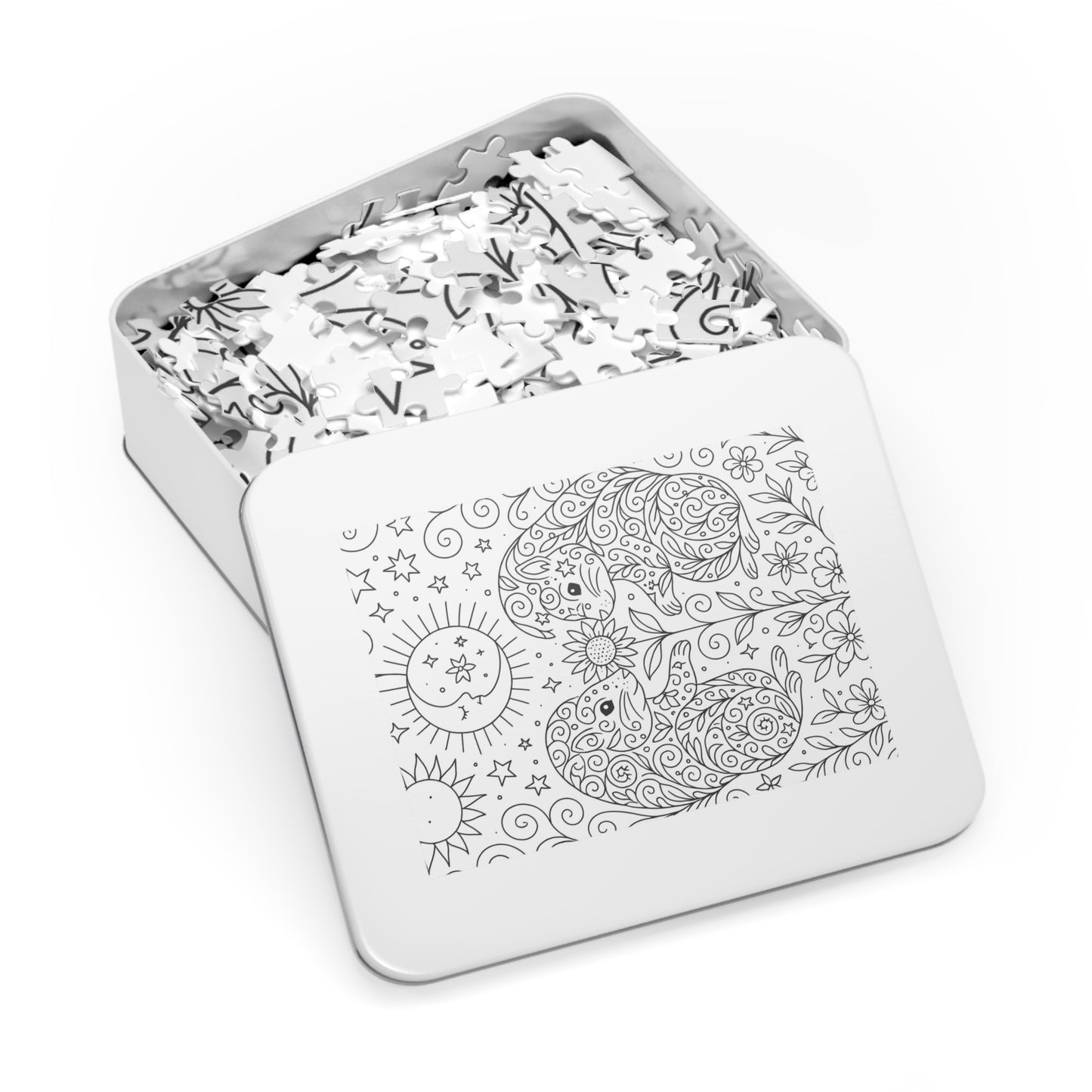 Jigsaw Puzzle: Two squirrels