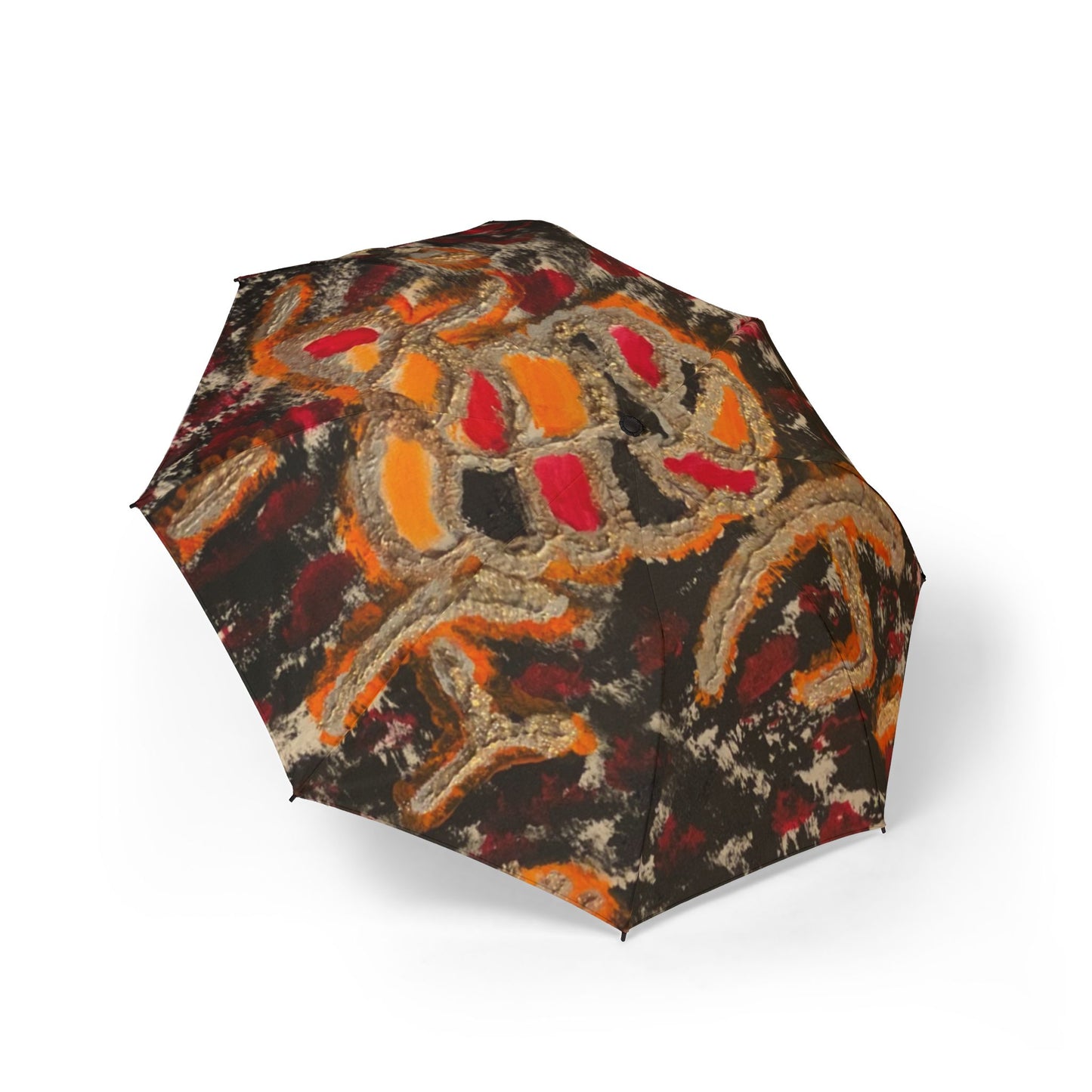 Vibrant Art Umbrella - featuring art from ScART - (Scar Art).  Artist:  Verazonda Walker