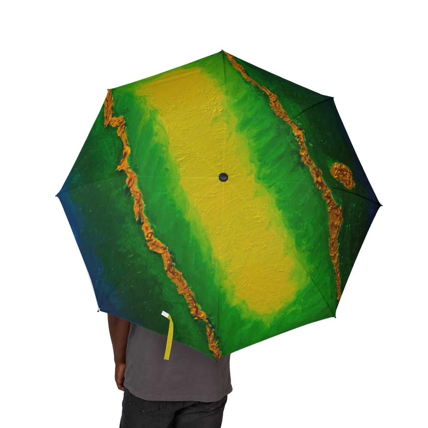 Vibrant Art Umbrella - featuring art from ScART - (Scar Art).  Artist: Trish Maner